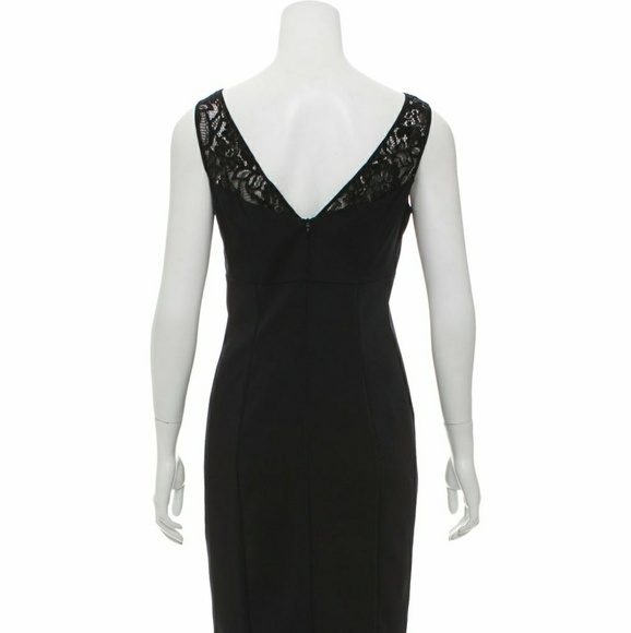 Flavio Castellani Sleeveless Lace Trim Dress - Picture 3 of 3